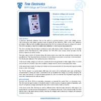 Time Electronics DC Voltage and Current Calibrator - 0.05 Percent Accuracy