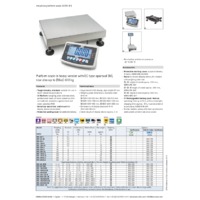 Kern IFB Industrial Dual-Range Platform Scales - Datasheet