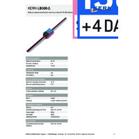 Sauter LB 500-2 Digital Sliding Calliper Length & Distance Meter - Technical Specifications
