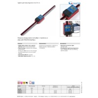 Sauter LB Digital Sliding Calliper Length & Distance Meter - Datasheet