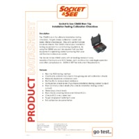 Socket & See CB400-Datasheet