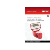 Norbar Pro-Test Series 2 Professional Torque Testers - User Manual