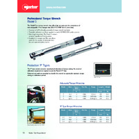 Norbar Professional Model 5 P-Type Torque Wrenches - Datasheet