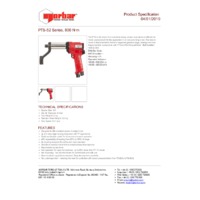 Norbar 180242.B06 PTS™ 52 Series Bi-directional Pneutorque Stall Torque Tools - Product Specifications