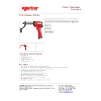 Norbar 180241.B06 PTS™ 52 Series Bi-directional Pneutorque Stall Torque Tools - Product Specifications