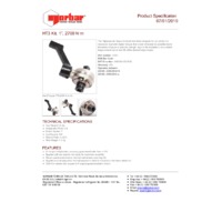 Norbar 17221 HT3 Series Highwayman Handtorque® Multiplier Kit - Product Specification