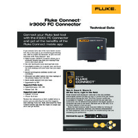 Fluke ir3000 FC Infrared Connector - Datasheet