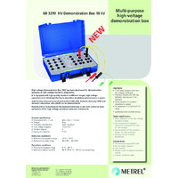 Metrel MI 3299 High Voltage Demonstration Box (10kV) - Datasheet