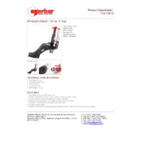 Norbar HT-92-25-AWUR Compact Handtorque Multiplier – Product Specifications