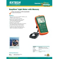 Extech EA33 EasyView Light Meter with Memory