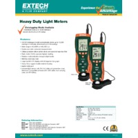 Extech HD450 Datalogging Heavy Duty Light Meter Extech HD450 Datalogging Heavy Duty Light Meter