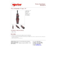 Norbar TTs1.5 Production ‘P-type’ Torque Screwdriver - Product Specifications