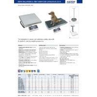 Kern EOB 60K20 Parcel & Veterinary Scales - Datasheet