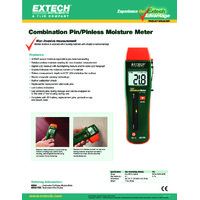 Extech MO260 Combination Pin/Pinless Moisture Meter