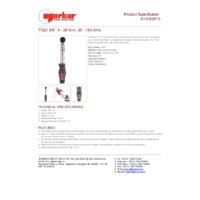 Norbar TTi20 Ratchet Adjustable Dual Scale Torque Wrench (NOR-13831) - Product Specifications