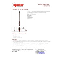 Norbar TTi35 Ratchet Adjustable lbf.ft Torque Wrench (NOR-13846) - Product Specifications