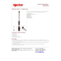 Norbar TTi35 Ratchet Adjustable lbf.ft Torque Wrench (NOR-13845) - Product Specifications