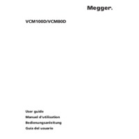 Megger VCM80D-100D Digital Voltage Checker - User Manual