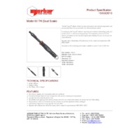 Norbar NORTORQUE 60 Dual Scale Adjustable 16mm Spigot Handle Torque Wrench - Product Specifications