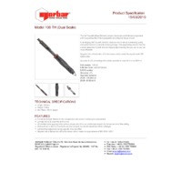 Norbar NORTORQUE 100 Dual Scale Adjustable 16mm Spigot Handle Torque Wrench - Product Specifications