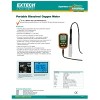Extech DO700 Portable Dissolved Oxygen Meter - Datasheet