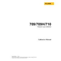 Fluke 710 mA Loop Valve Tester with HART - Calibration Manual