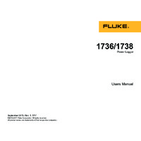 Fluke 173X Three-Phase Power Logger - User Manual