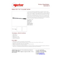 Norbar Pro 400 P-Type Industrial Ratchet Torque Wrench (NOR-13056) - Product Specifications