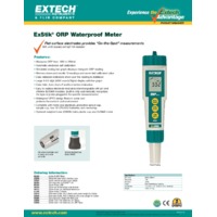 Extech RE300 ExStik ORP Meter - Datasheet
