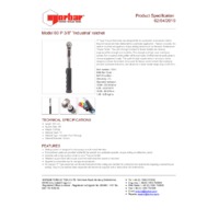 Norbar Pro 60 P-Type Industrial Ratchet Torque Wrench (NOR-13051) - Product Specifications