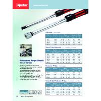 Norbar Professional P-Type Industrial Ratchet Torque Wrenches - Datasheet
