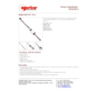 Norbar Model Pro 800 Professional Torque Wrench (NOR-14024) - Product Specifications