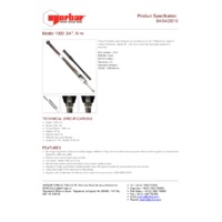 Norbar Model Pro 1000 Professional Torque Wrench (NOR-14026) - Product Specifications