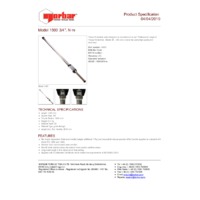 Norbar Model Pro 1500 Professional Torque Wrench (NOR-14028) - Product Specifications