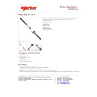 Norbar Model Pro 650 Professional Torque Wrench (NOR-14044) - Product Specifications