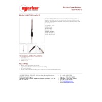 Norbar Pro 650 Professional 22mm Spigot Torque Wrench (NOR-14040) - Product Specifications