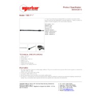 Norbar Model Pro 1500 Professional P-Type Torque Wrench (NOR-14010) - Product Specifications