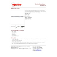 Norbar Model Pro 1500 Professional P-Type Torque Wrench (NOR-14009) - Product Specifications