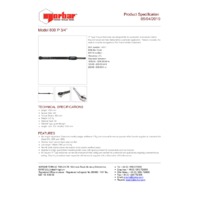 Norbar Model Pro 800 Professional P-Type Torque Wrench (NOR-14017) - Product Specifications