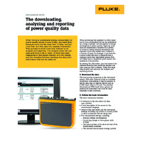 Fluke 174X Three-Phase Power Quality Logger - Downloading, Analysing and Reporting Application Note