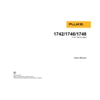 Fluke 174X Three-Phase Power Quality Logger - User Manual