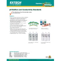 Extech PH103 Tripak Buffer Pouches (4 7 and 10pH plus rinse solution)