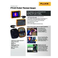 Fluke PTi120 Pocket Thermal Imaging Camera - Datasheet