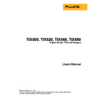 Fluke TiX5X0 High-Resolution Thermal Imaging Cameras - Users Manual