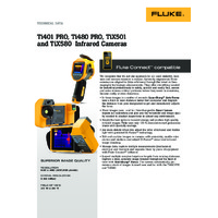 Fluke Ti Pro and TiX Thermal Imaging Cameras - Datasheet