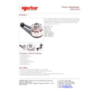 Norbar HT5-25 Handtorque® Standard Multiplier – Product Specifications