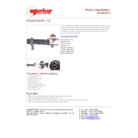 Norbar HT9-25 Handtorque® Standard Multiplier with AWUR - Product Specifications