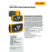 Fluke ii900 Sonic Industrial Imager - Datasheet