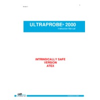 UE Systems Ultraprobe® 2000ATEX Inspection System - Instruction Manual