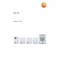 Testo 160 IAQ Indoor Air Quality Wi-Fi Data Logger - Instruction Manual